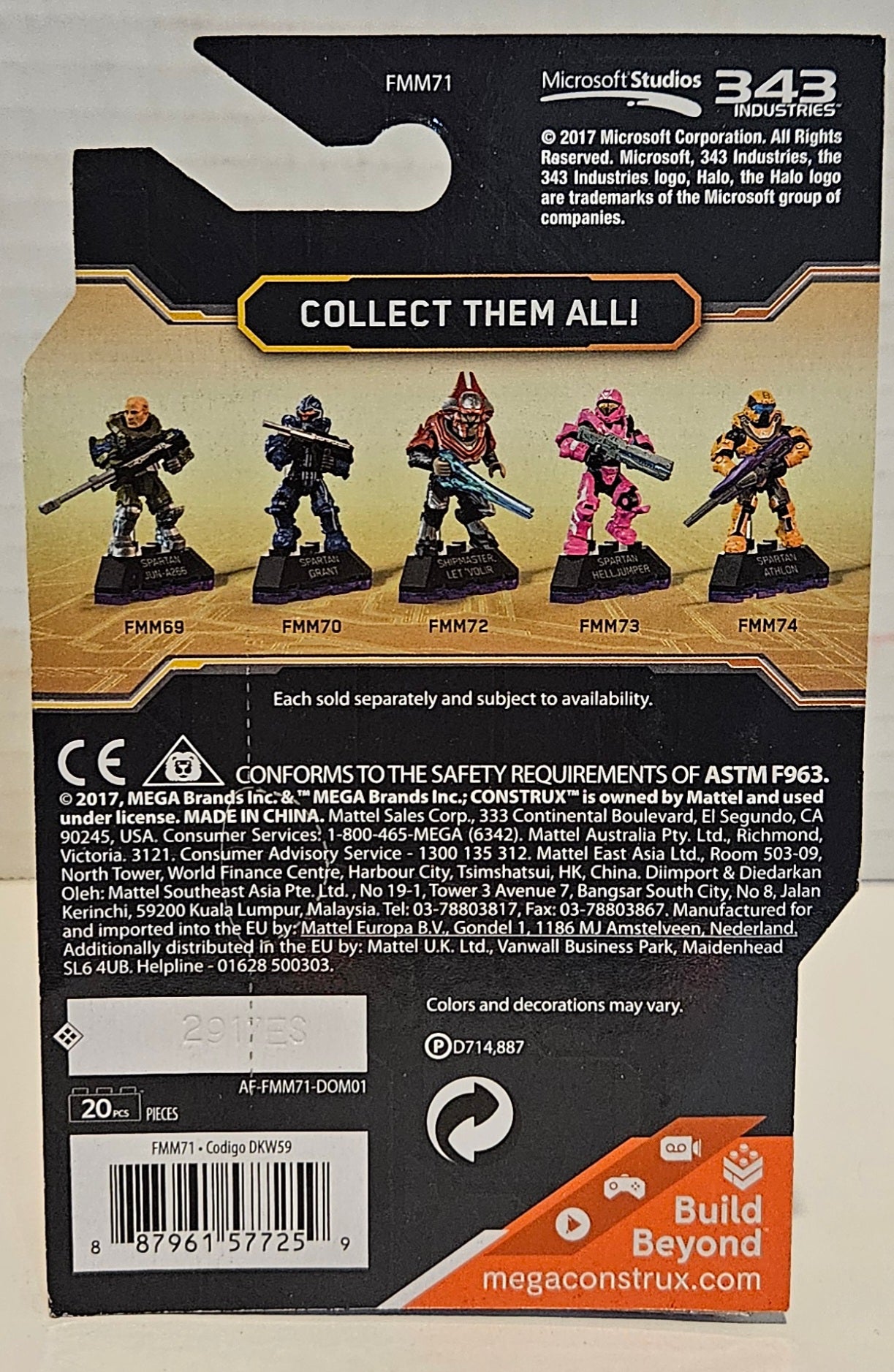 Halo Heroes Roland NIB