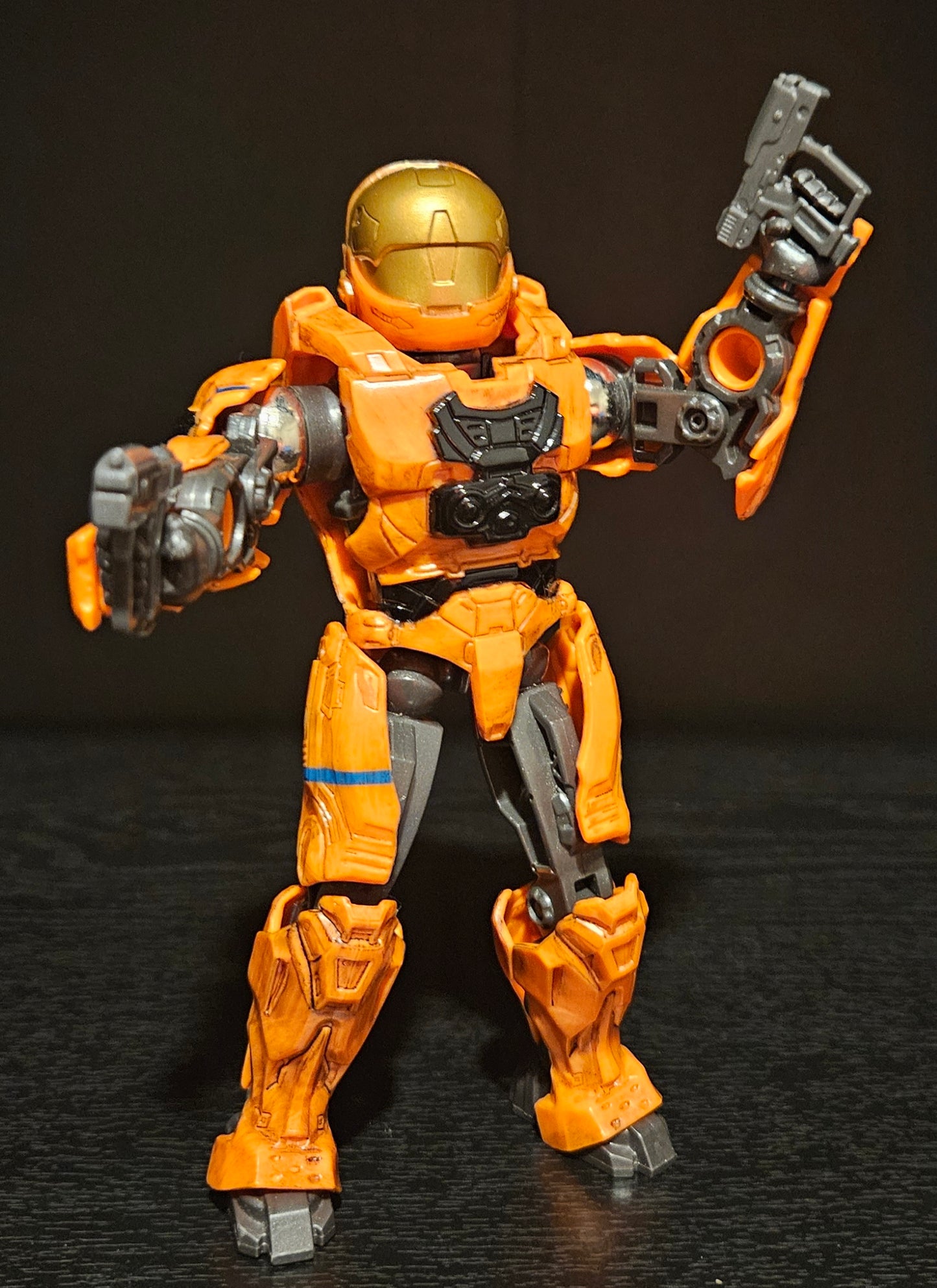 Mega Bloks Halo Spartan EVA Orange Magnetic Figure