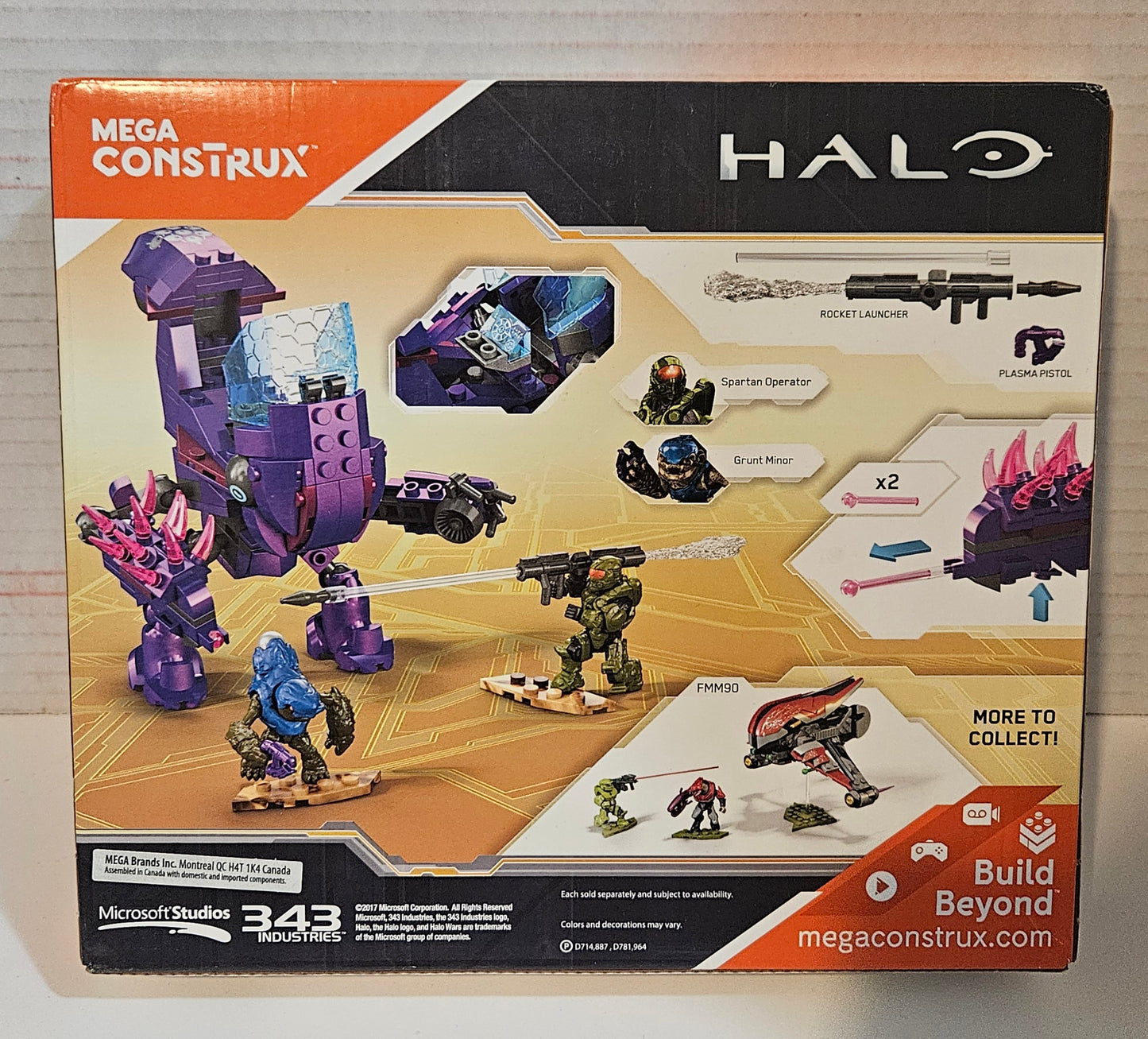 Mega Construx Halo Covenant Goblin Battlesuit NIB