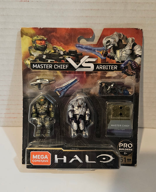 Mega Construx Halo Master Chief VS Arbiter NIP