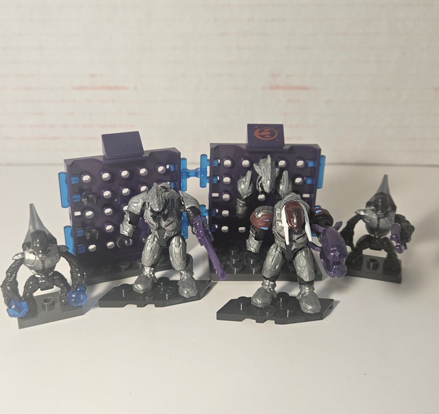 Mega Bloks Halo Covenant Silver Combat Unit