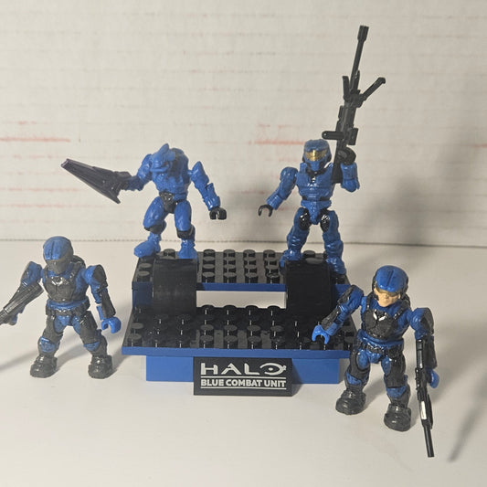 Mega Bloks Halo Blue Team Combat Unit