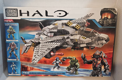 Mega Bloks Halo UNSC Broadsword Midnight Strike