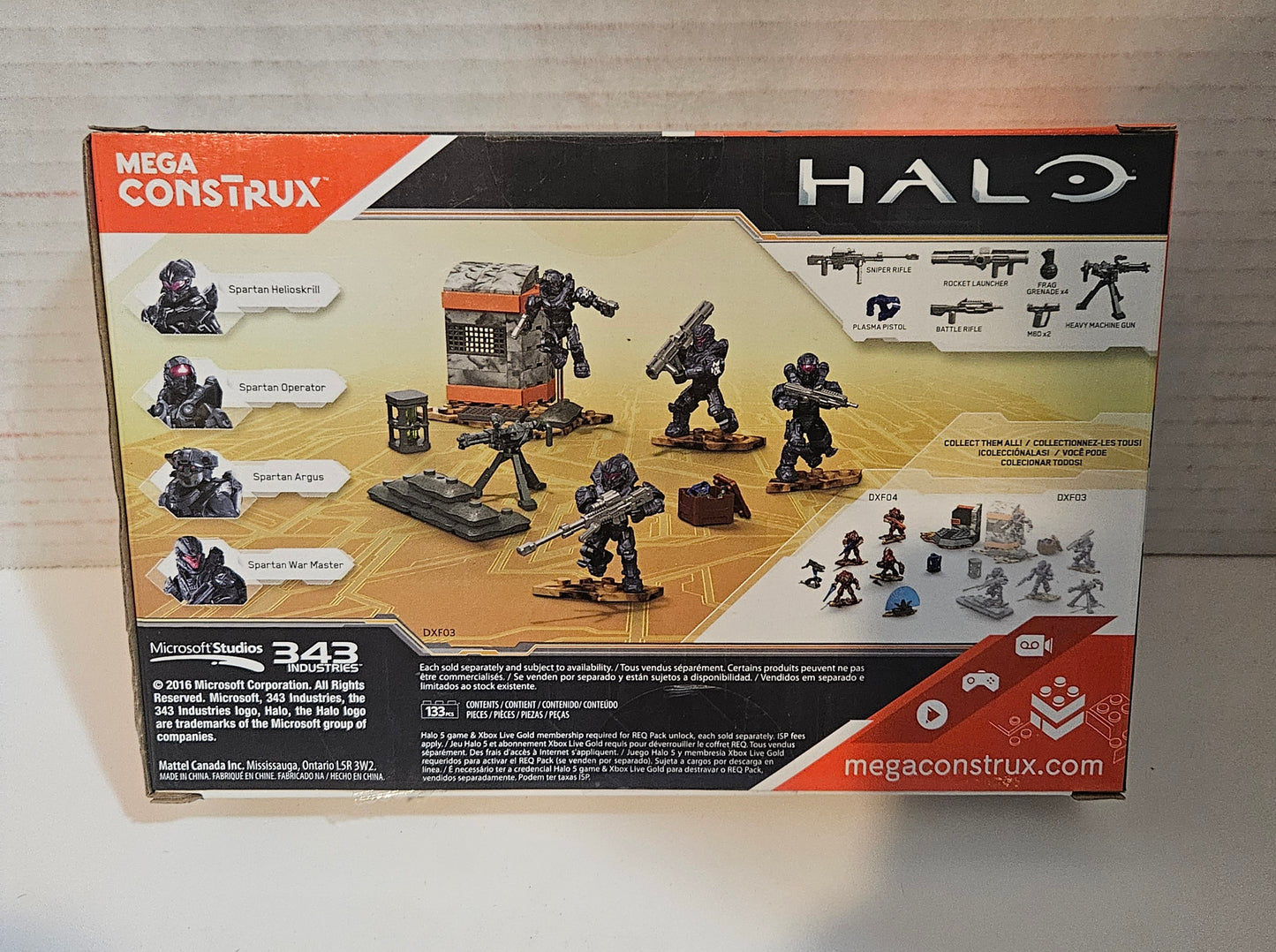 Mega Construx Halo Fireteam Shadow NIB