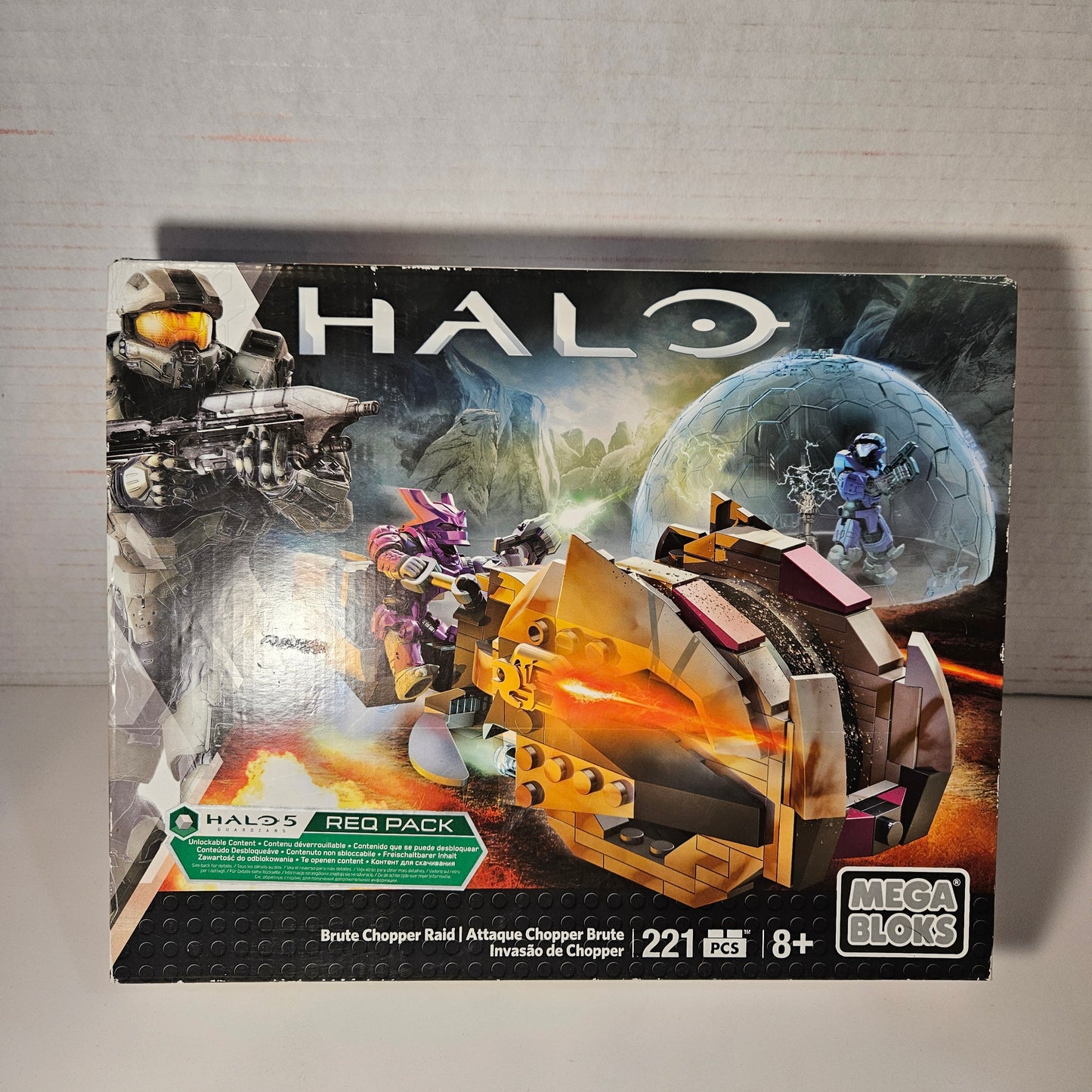 Mega Bloks Halo Brute Chopper Raid (Sealed)