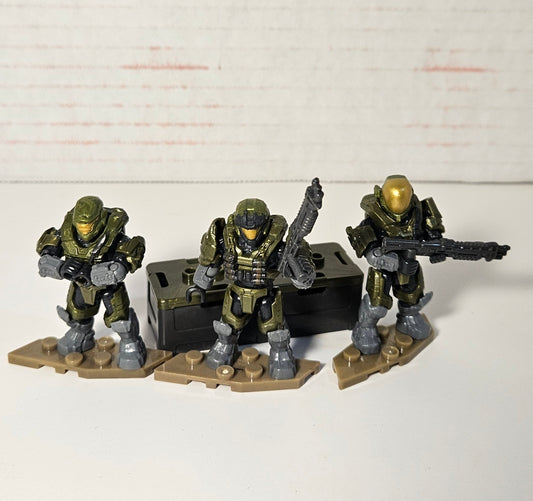 Mega Construx Halo UNSC Spartan lll Customizer Pack (Bronze)